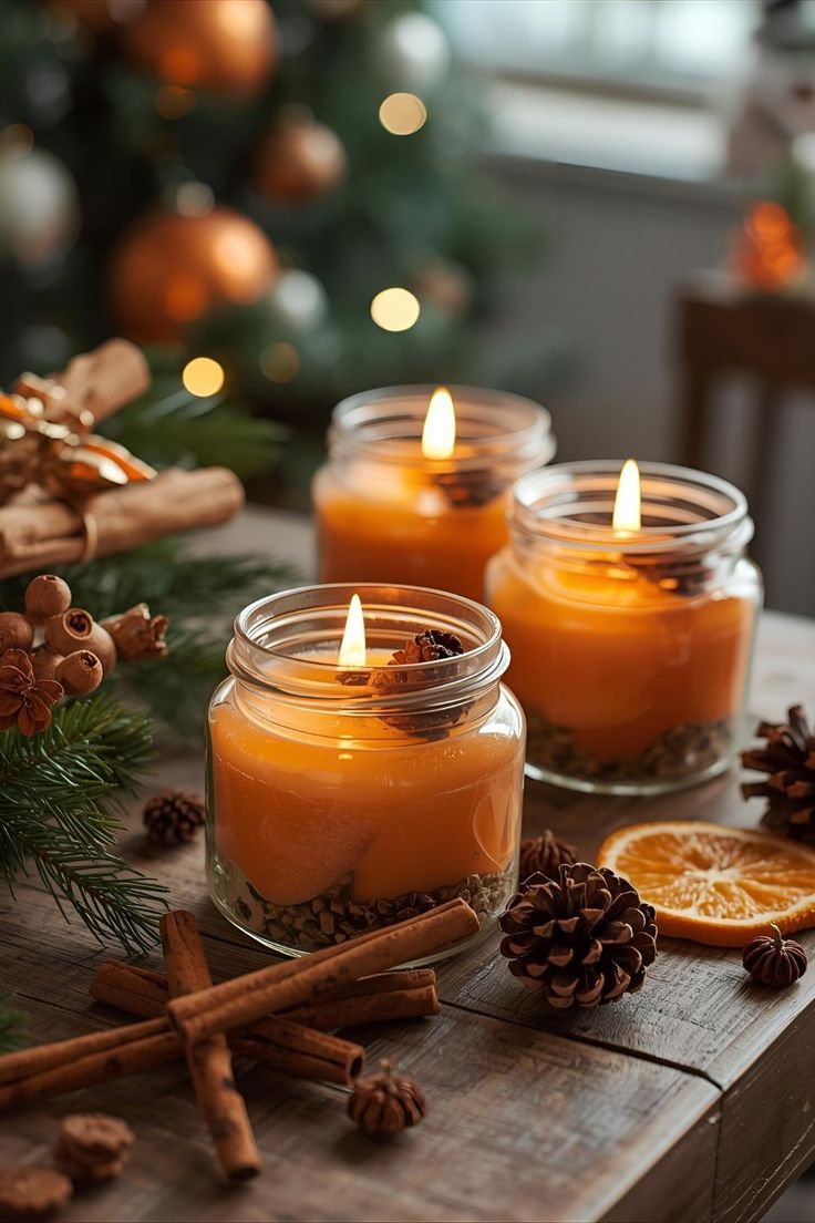 Southern rustic candle