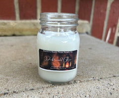 Driftwood Glow- Salted Citrus & Driftwood Fragrance-3oz-Mason Jar Candle- Cotton Wick-Southern Rustic Candle