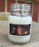 Urban Woodsman – 3oz Mason Jar Candle – Cotton Wick