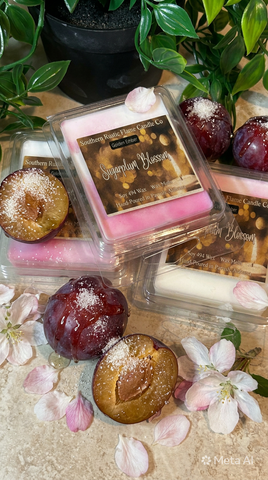 Sugarplum Blossom- Wax Melts-Hand-Poured- Southern Rustic Flame Candle Co