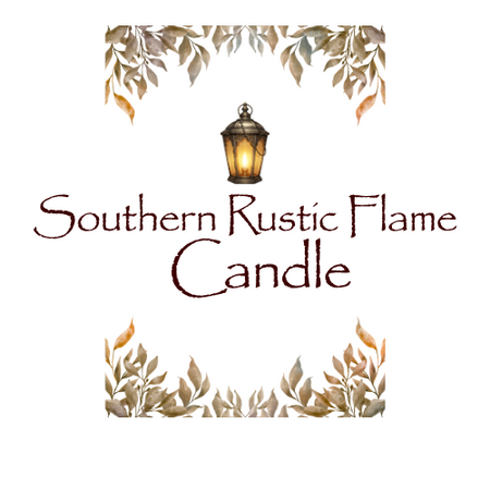 Southern Rustic Flame Candle