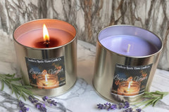 Lavender Vetiver – 7.5oz Paint Tin Candle – Cotton Wick