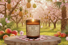 Lush Nectar-7oz-Hand Poured Scented Candle-Wooden Wick-Southern Rustic Candle