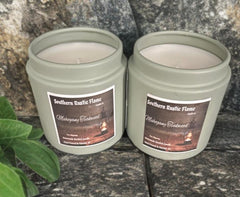 Funnel Cake-9oz-Sage Tin Candle