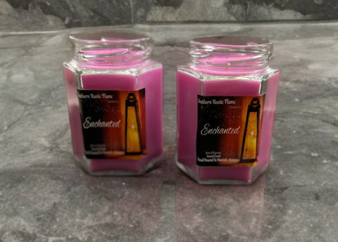 Be Enchanted-6oz-Hexagon Jar Candle