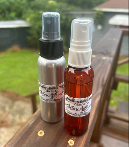 Luxury Glow Bom Linen Spray – 2oz Bottle – Handcrafted Home Fragrance