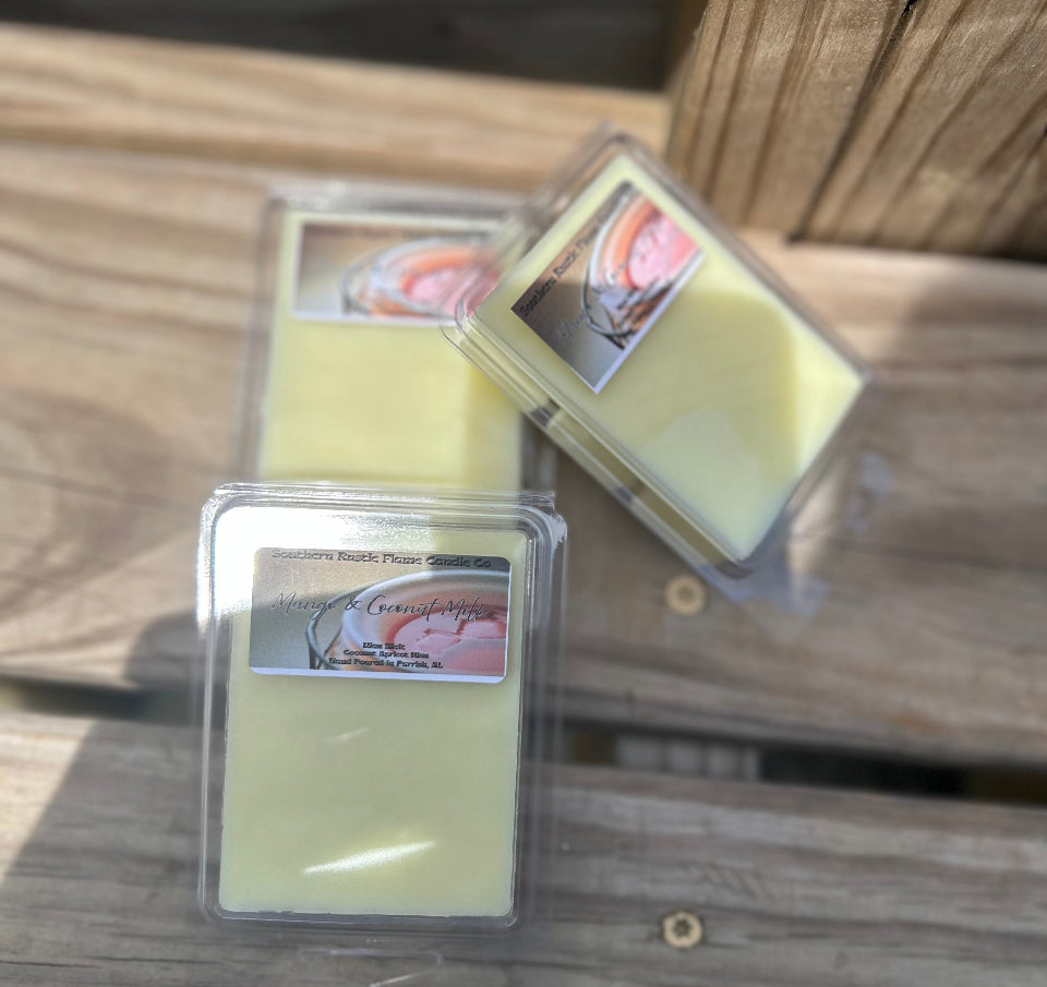 Mango & Coconut Milk – Hand-Poured Wax Melt