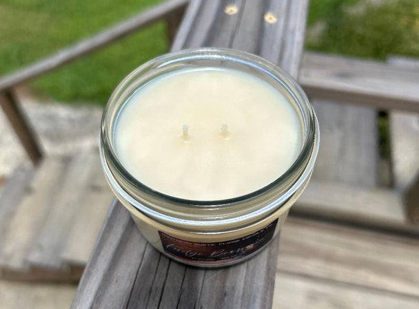 Bakery Scented Soy Candle – Fudge Brownie Fragrance – Cozy Home Candle in Mason Jar
