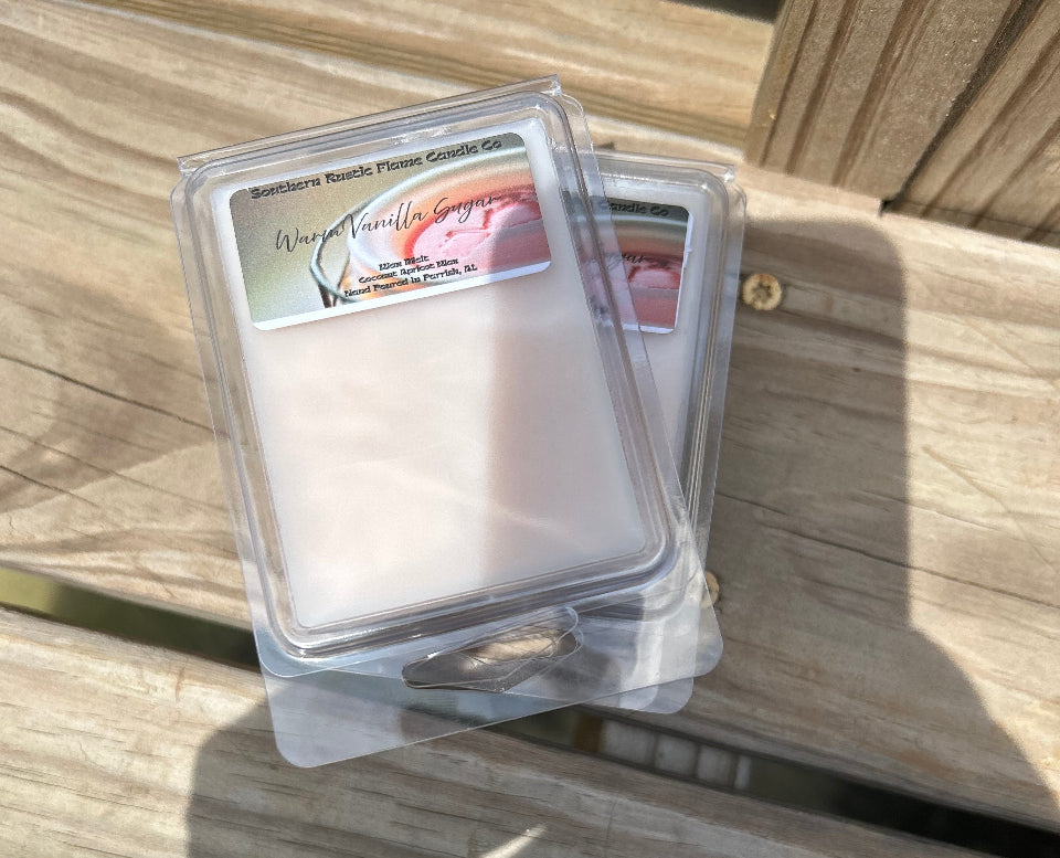 Warm Vanilla Sugar – Hand-Poured Wax Melt