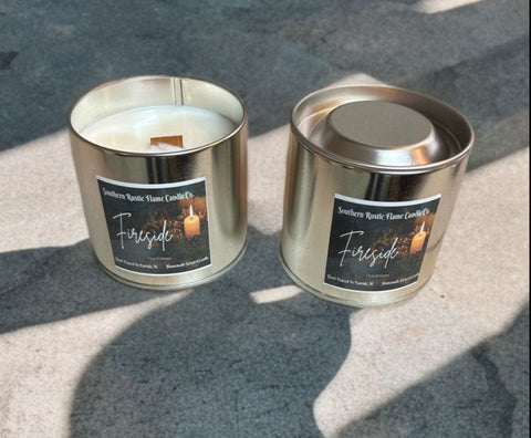 Fireside-7.5oz-Tin Candle