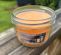 Sun-Kissed Grapefruit-8oz-Mason Jar-Hand Poured Scented Candle
