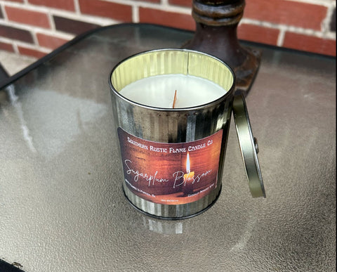 Sugarplum Blossom-10oz Tin Candle