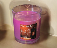 Peach Pie-10oz Iridescent Jar Candle