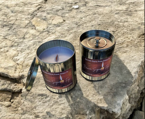 Brown Sugar & Fig-10oz-Tin Candle
