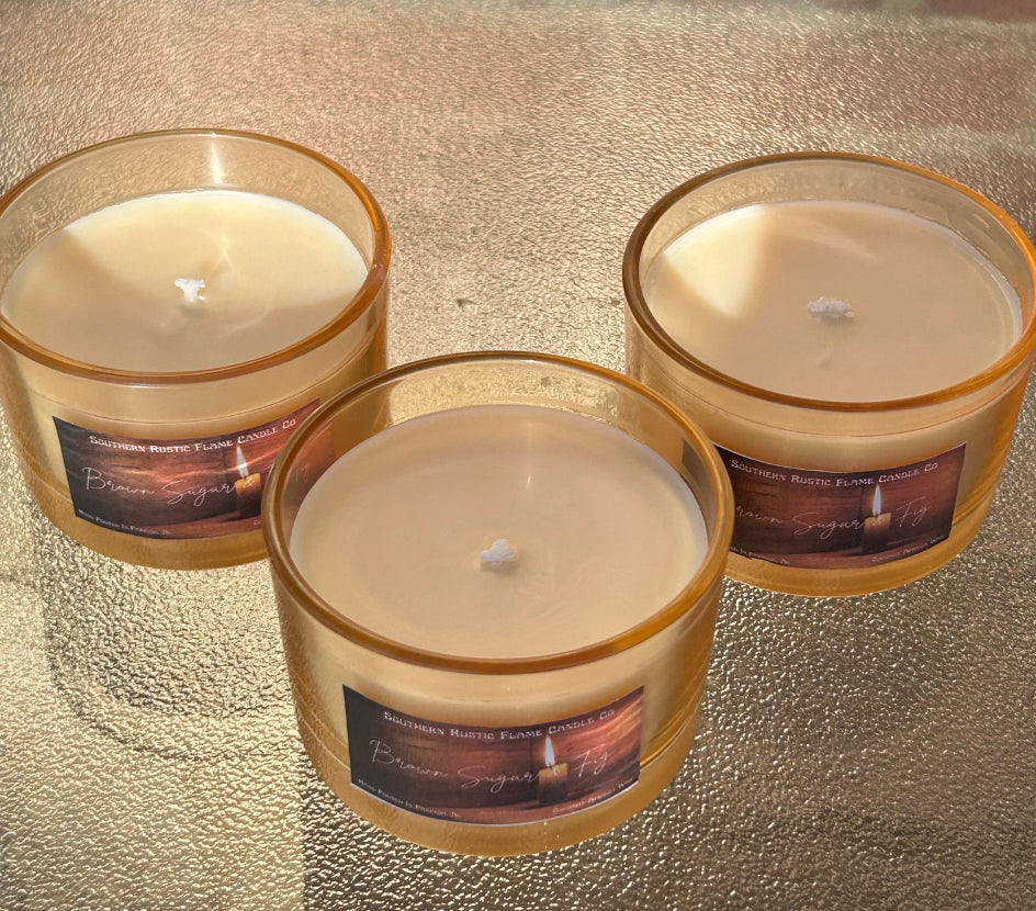 4oz-Brown Sugar & Fig Amber Jar Candle