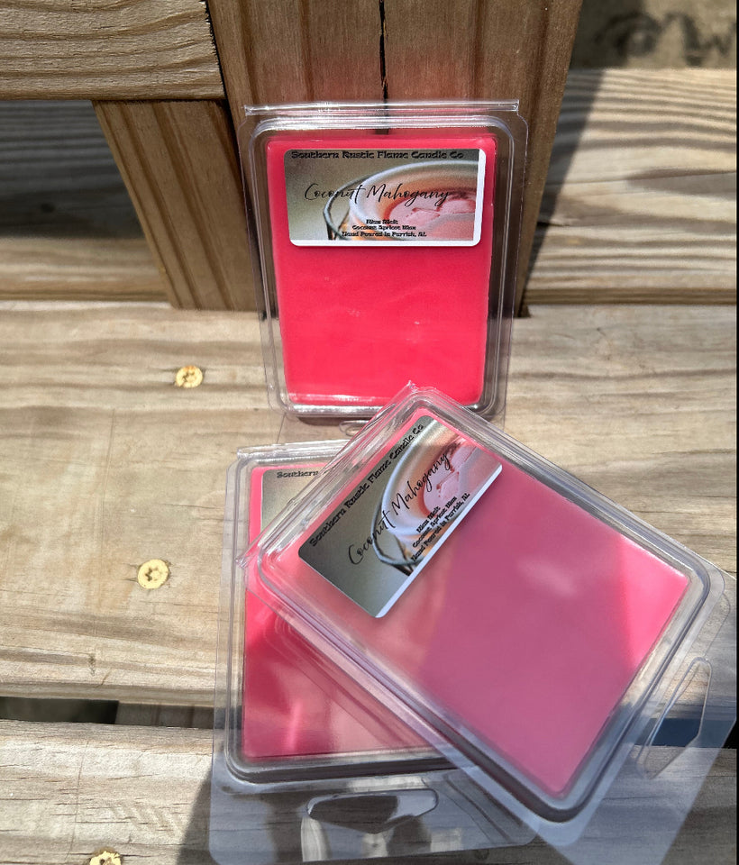 Mahogany Coconut – Hand-Poured Wax Melt