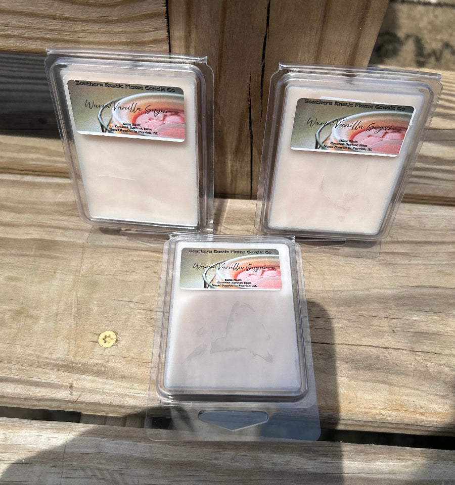 Warm Vanilla Sugar – Hand-Poured Wax Melt