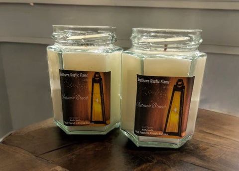 Autumn Brunch-6oz-Hexagon Jar Candle