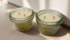 Vanilla Pumpkin Marshmallow-8oz-Mason Jar Candle