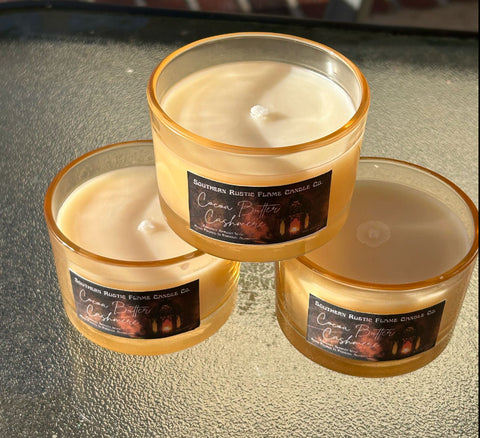 4oz-Cocoa Butter Cashmere Amber Jar Candle