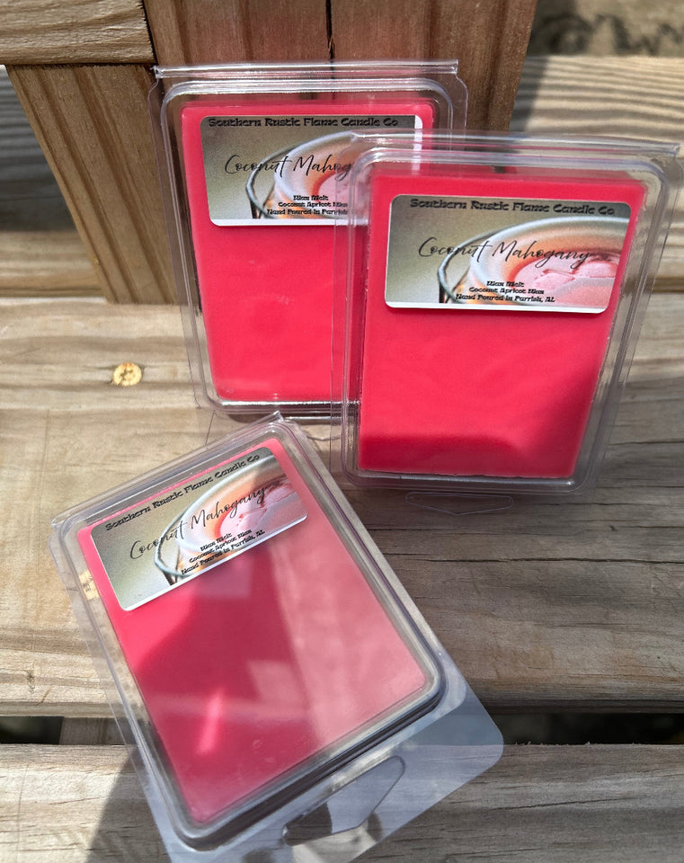 Mahogany Coconut – Hand-Poured Wax Melt