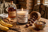 Me-Me’s Hideaway-10oz Frosted Resin Glass- Hand Crafted Scented Candle-The Southern Legacy Collection