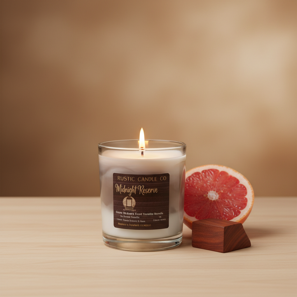 Midnight Reserve – 10oz Wooden Wick