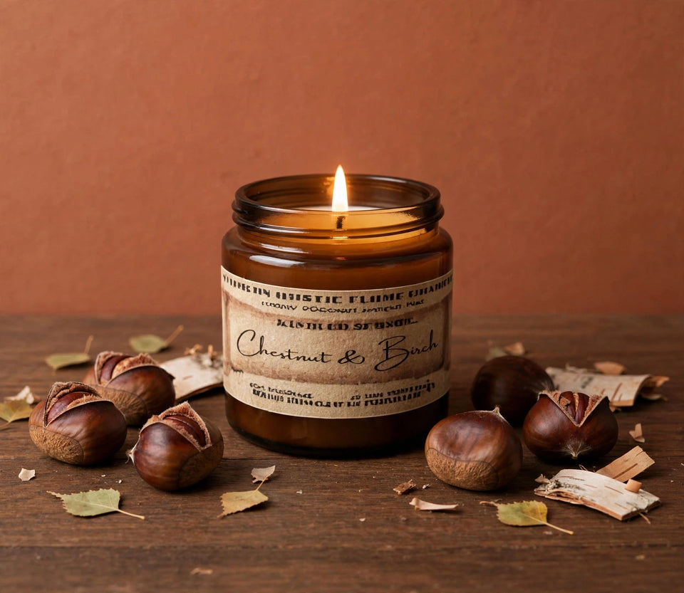 Chestnut & Birch – 4oz Wooden Wick