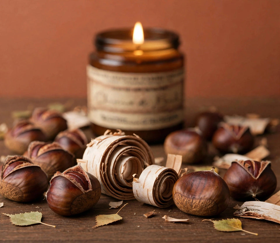 Chestnut & Birch – 4oz Wooden Wick