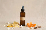 4oz-Amber & Driftwood-Hand Poured Scented-Room-Linen Spray