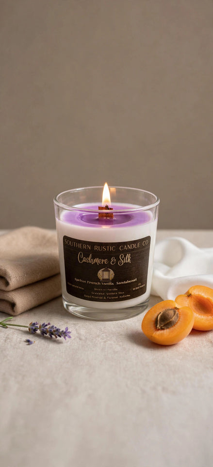 Cashmere & Silk – 10oz Wooden Wick