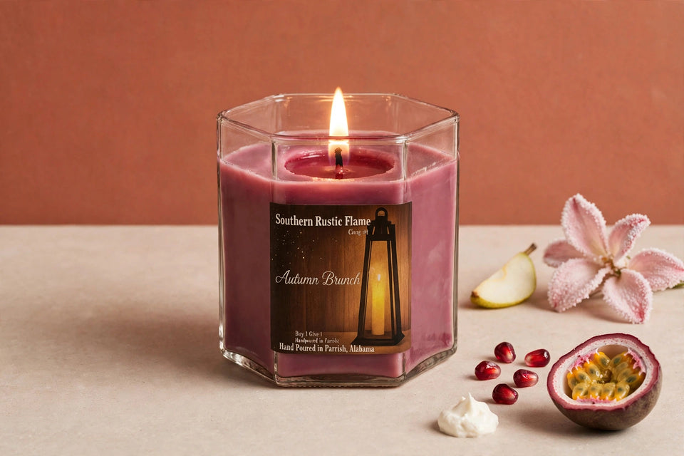 Be Enchanted – 6oz Hexagon Jar Candle – Cotton Wick