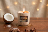 Salted Coconut & Mahogany – 11oz Wooden Wick