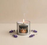 Lavender Vetiver – 7.5oz Paint Tin Candle – Cotton Wick
