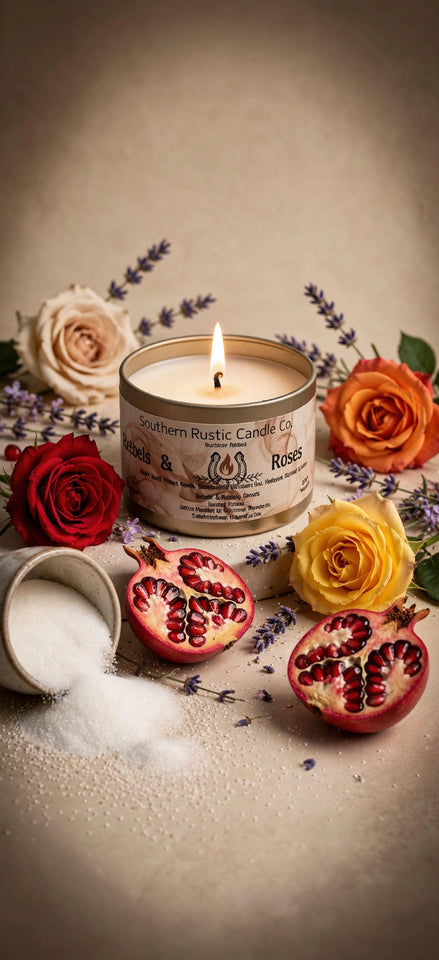 Rebels & Roses – 4oz Cotton Wick