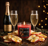 Champagne Apple & Honey – 10oz Wooden Wick