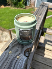 Funnel Cake-9oz-Sage Tin Candle