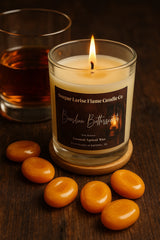 Bourbon Butterscotch-7oz-Straight Sided Candle