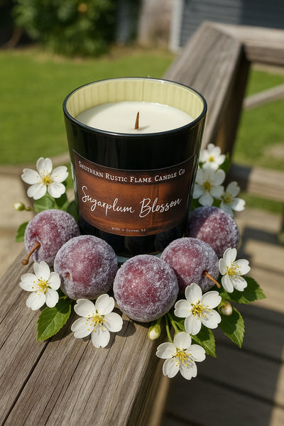 Sugarplum Blossom-10oz Tin Candle