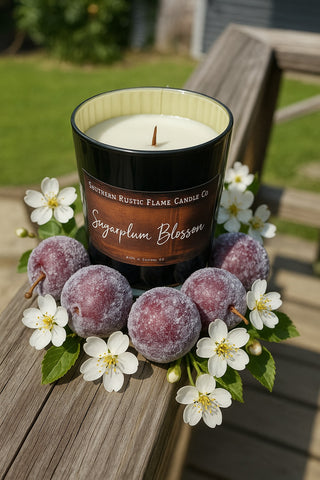Sugarplum Blossom-10oz Tin Candle