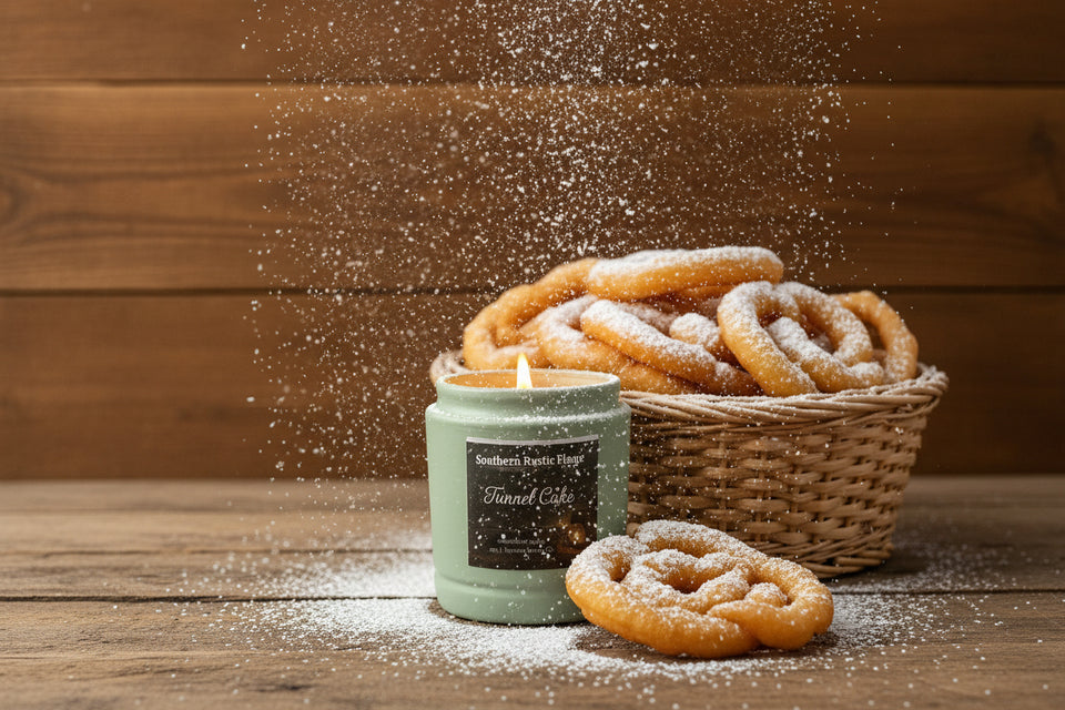 Funnel Cake – 9oz Wooden Wick