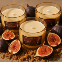 4oz-Brown Sugar & Fig Amber Jar Candle