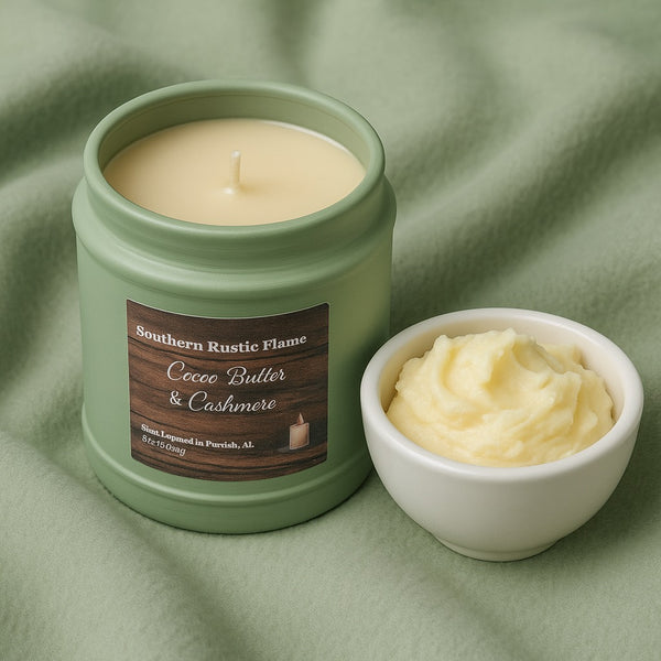 Cocoa Butter Cashmere-9oz-Sage Tin Candle