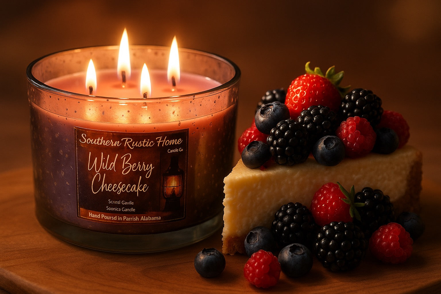 Wild Berry Cheesecake