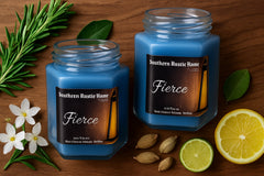 Fierce-6oz-Hexagon Jar Candle