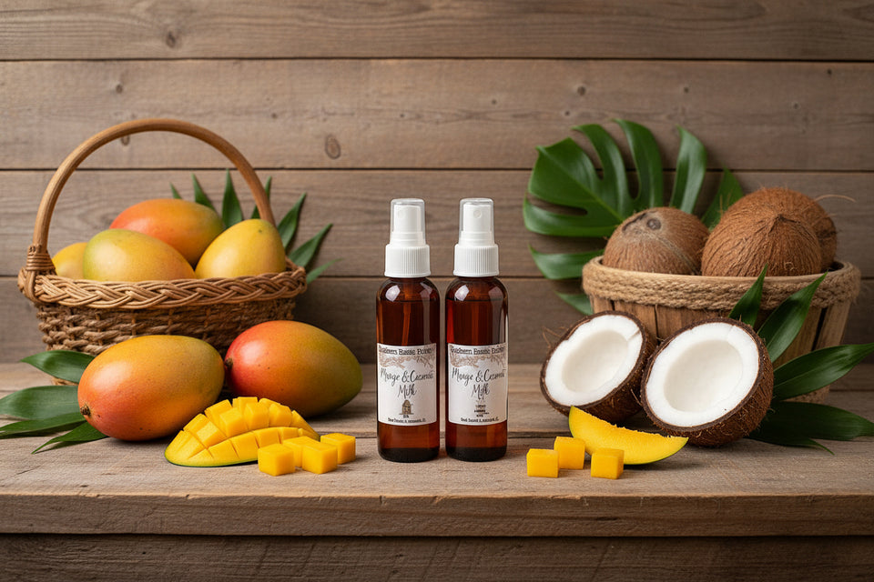 Tropical Mango and Coconut Milk Spray – 8oz Bottle – Home and Linen Freshener