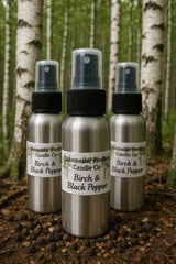 Birch and Black Pepper Room Spray – Mandarin, Cardamom, Sandalwood Scent