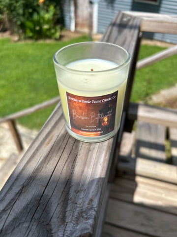 Bourbon Butterscotch-7oz-Straight Sided Candle