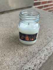 Porch-Side Smoothie-3oz Mason Jar Candle-Mango And Coconut Milk Scented
