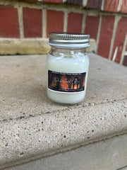 Driftwood Glow-3oz-Mason Jar Candle-salted citrus & driftwood fragrance